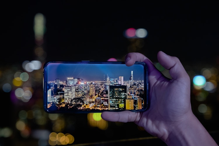 under-display selfie camera