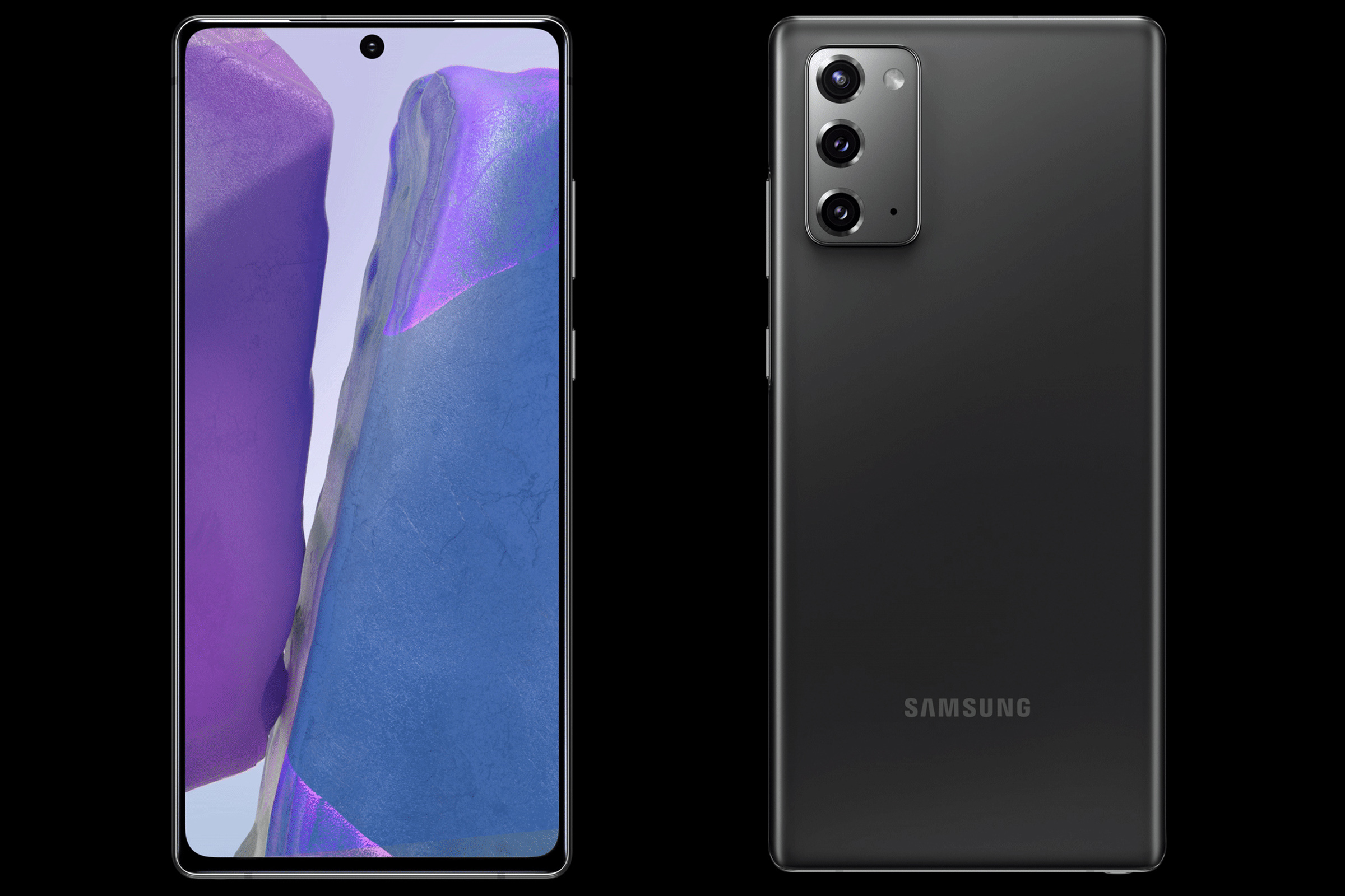 Samsung Galaxy Note 20 render